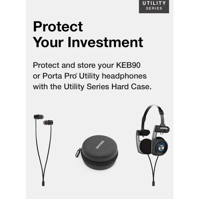 Jual Koss Porta Pro Official Hard Case (Utility Series Original