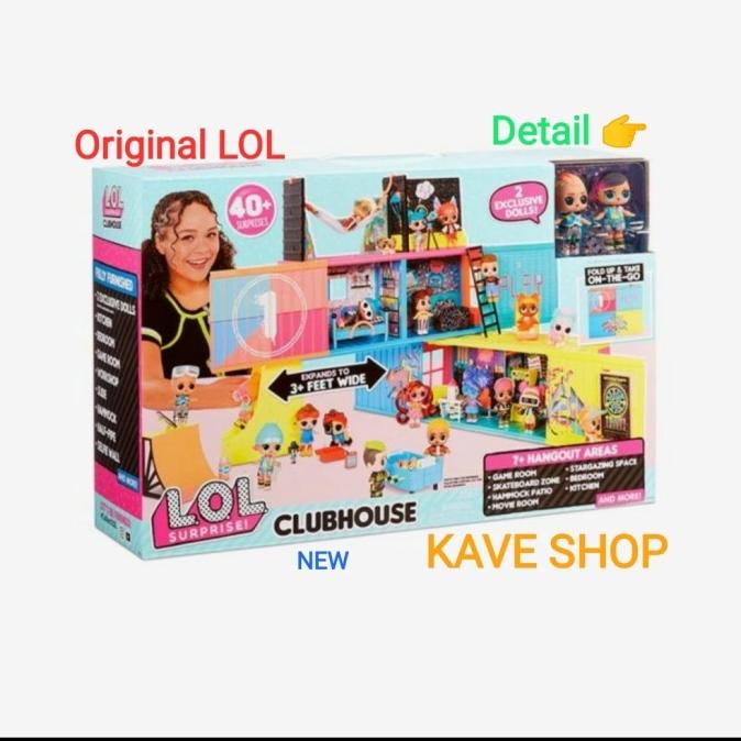 Jual LOL Suprise : Clubhouse Mansion Playset - NEW - Original LOL ...