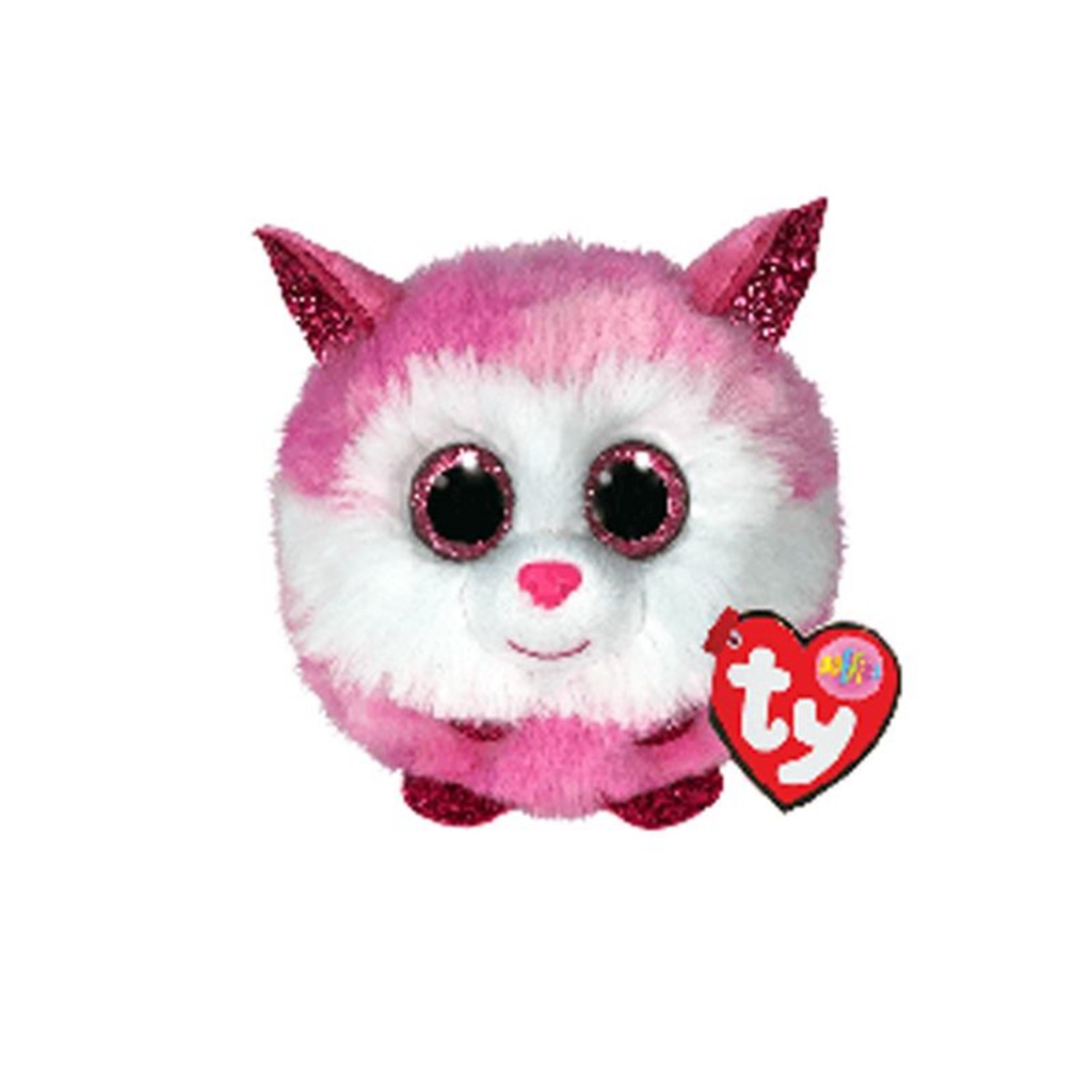 Jual TY Toys Puffies Princess Husky Pink - Boneka Husky Anak | Shopee ...