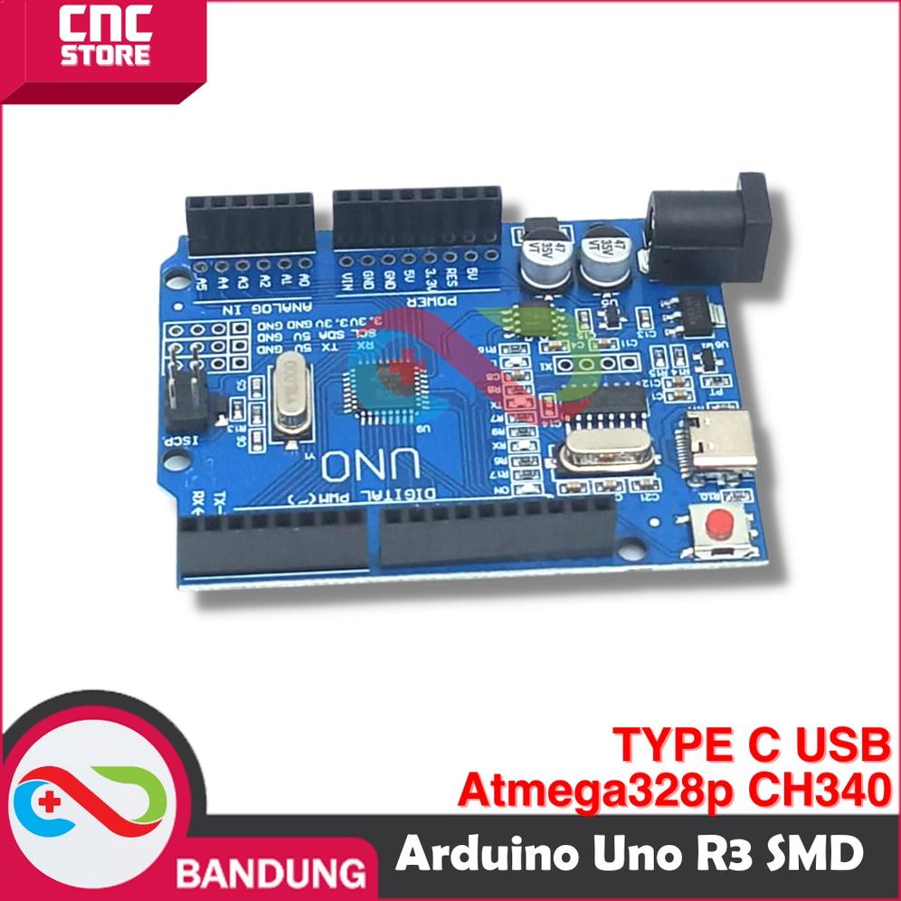 Jual Big Promo Arduino Uno R3 Atmega328P Smd Ch340 Atmega328P Type-C ...