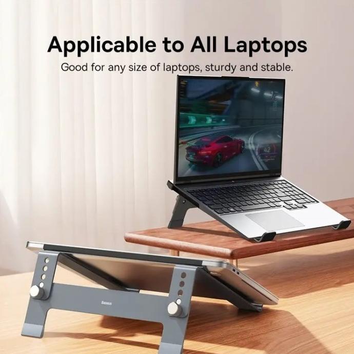 Jual Terbaru Baseus Ultrastable Series Desktop Dudukan Laptop Stand Tisadila Shopee