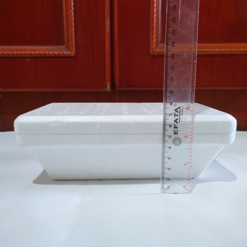 Jual Styrofoam Box Kotak Makanan Dan Plastik Tray Uk X X Cm