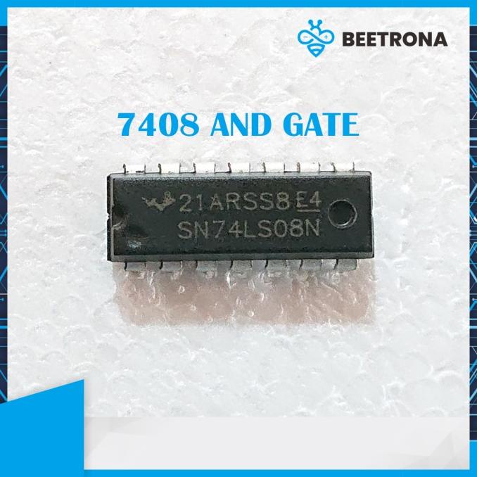 Jual Ic 7408 74Hc08 Dip14 74Hc08N Hc08 Quad 2 Input And Gate Shopee