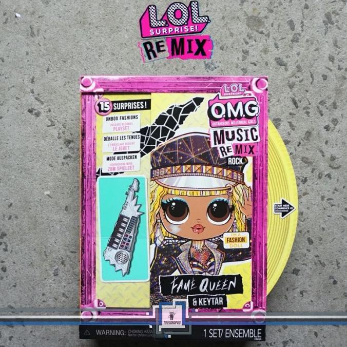 Jual Lol Surprise Omg Remix Rock Fame Queen With Keytar The Super Sonix Shopee Indonesia 9857