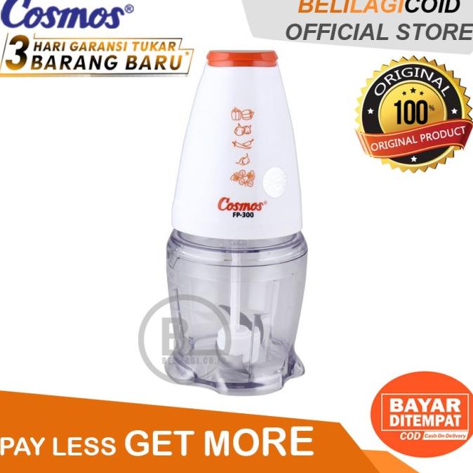 Jual Cosmos Food Processor Plastik Fp 300 / Chopper Fp300 Orange Shopee Indonesia