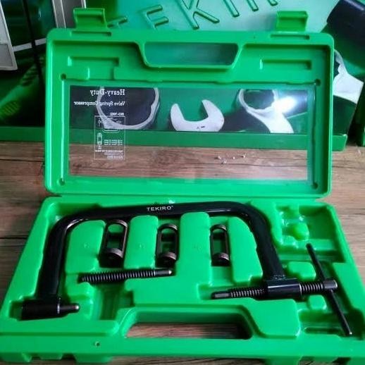 Jual Perkakas Tekiro Heavy Duty Valve Spring Compressor Treker Klep ...