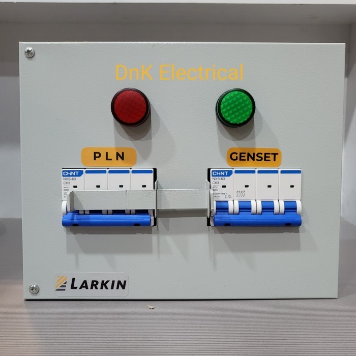 Jual [New Ori] Panel Interlock Switch Pln-Genset Chint 4P Ohm Saklar ...