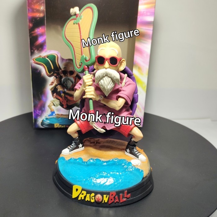 Jual [Ori] Action Figure Master Roshi Dragon Ball Hand-Made Figure ...