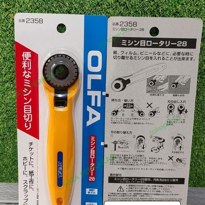 Jual Olfa Rotary Cutter 235B Perforation Cutter 28Mm ( Prc3/C