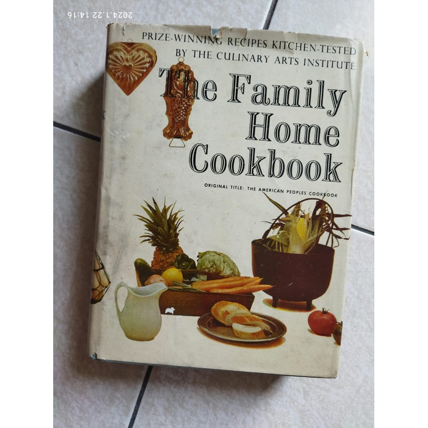Jual Buku Resep Masakan Jadul/Lawas THE FAMILY HOME COOKBOOK Shopee