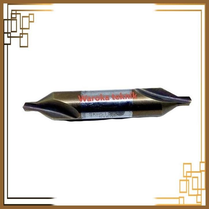 Jual [PCB] CENTER DRILL 5 X 60 X 14 OKABE BEKAS SEKEN MULUS LAYAK PAKAI Shopee Indonesia