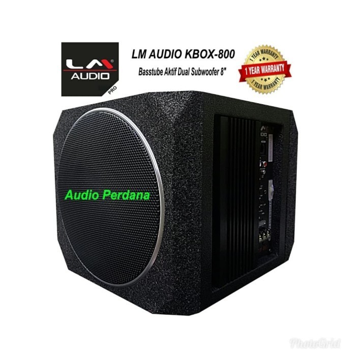 Jual Lm Audio Kbox Basstube Aktif Dual Subwoofer Inch Lm Audio Terlariss Shopee