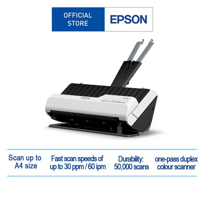 Jual Scanner Epson DS-C330 WorkForce Portable Sheet-fed Document ...