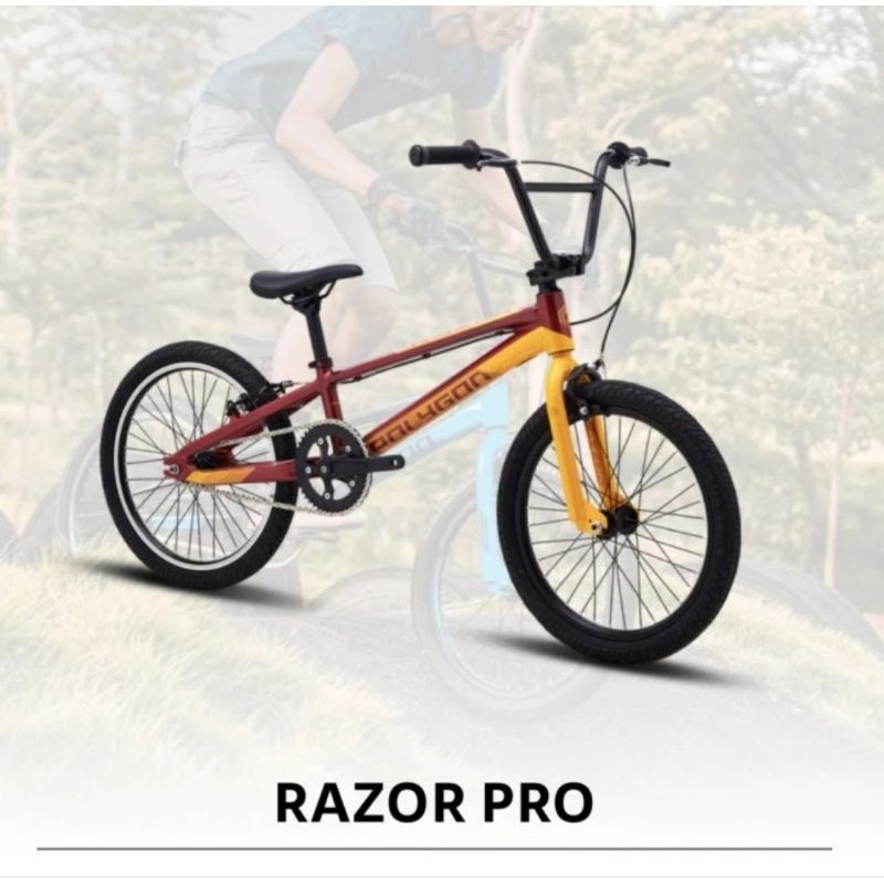 Jual Sepeda BMX 20 Polygon Razor Pro | Shopee Indonesia