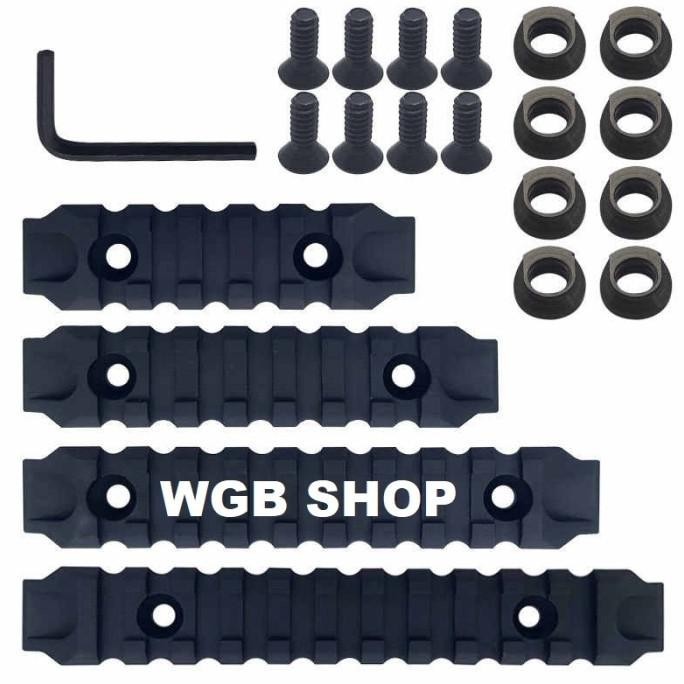 Jual Model Baru Tactical Rail Panel For MLOK RIS Rail System Picatinny ...