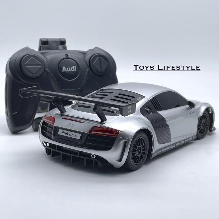 Jual Mobil Rc Remote Control Rastar Audi R8 Lms 1 24 Licensed Shopee Indonesia