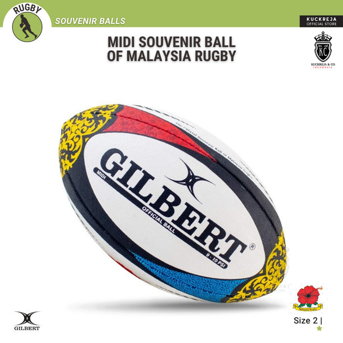 Jual Gilbert Midi Songket - Souvenir Ball of Malaysia Rugby | Shopee ...