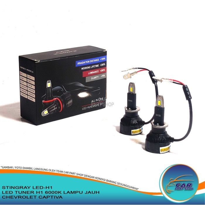 Jual LED TUNER H1 STINGRAY 6000K LAMPU JAUH CHEVROLET CAPTIVA | Shopee ...
