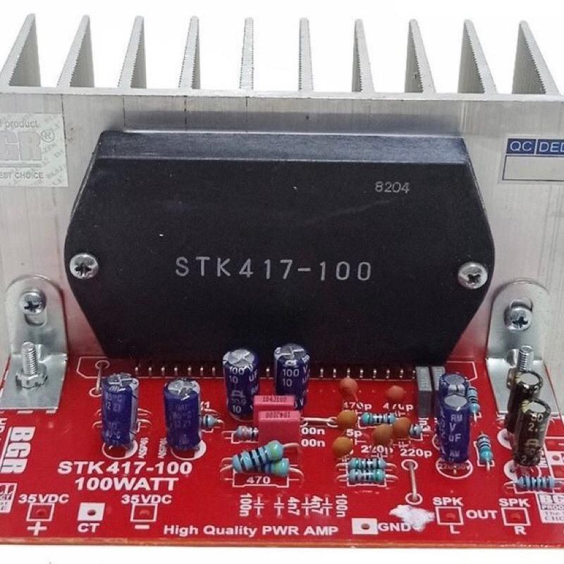 Jual KIT POWER AMPLIFIER STK 417-100 SANYO MINI SIZE AMPLIFIER BELL BGR ...