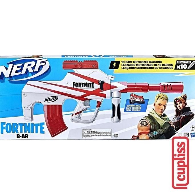 Jual NERF Fortnite B-AR Motorized Blaster Hasbro F2345 | Shopee Indonesia