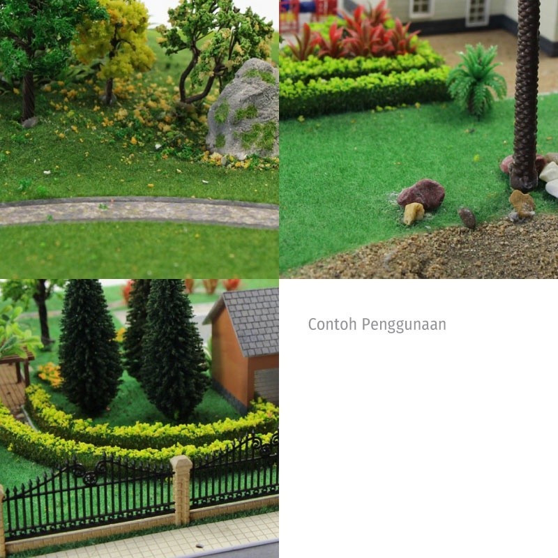 Jual Rumput Statis Maket Diorama Rumput Alas Miniatur - MNR01 | Shopee ...