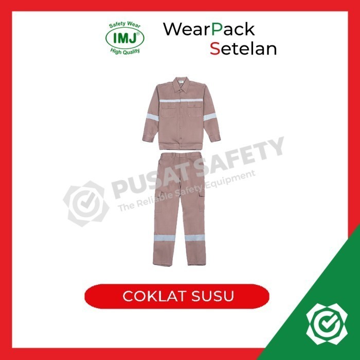 Jual WEARPACK SAFETY / SETELAN BAJU CELANA KERJA IMJ | Shopee Indonesia