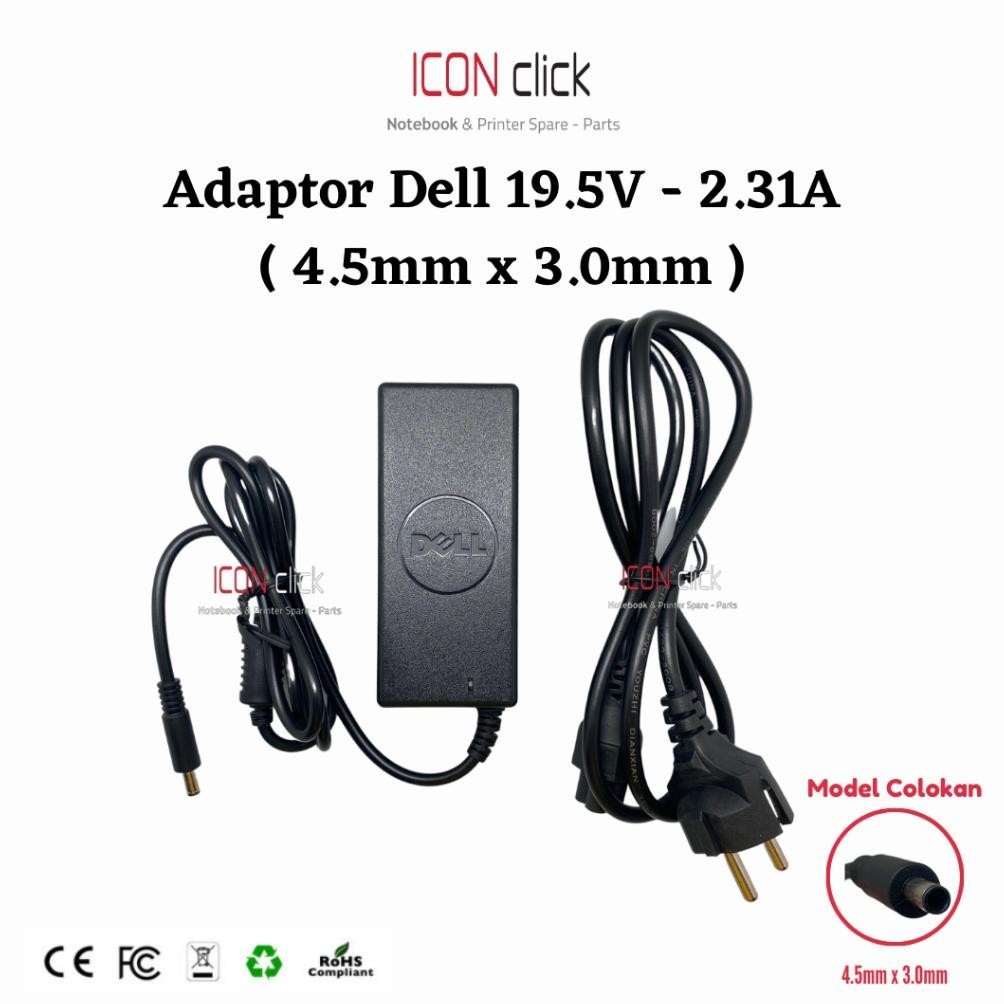 Jual Adaptor Charger Laptop Dell Vostro 14 3458 14 3459 14 5459 15 3358 ...