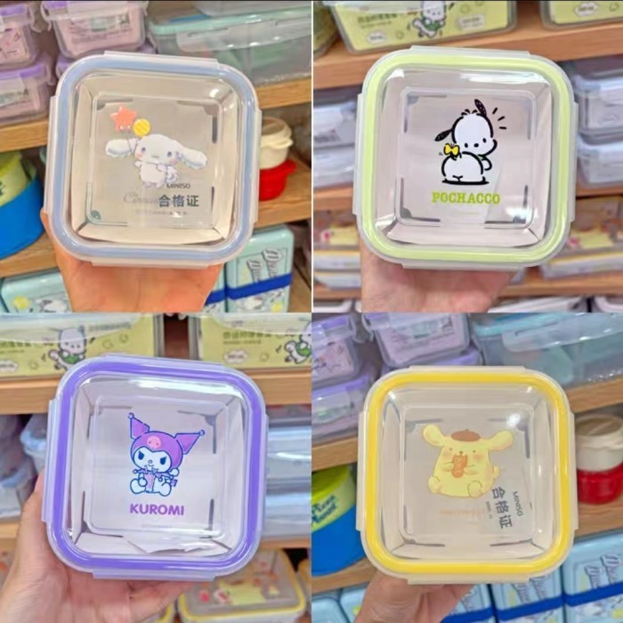 Jual Kotak Makan Miniso X Sanrio Kotak Makan Model Lock Sanrio Ml Ori Miniso Ori Original