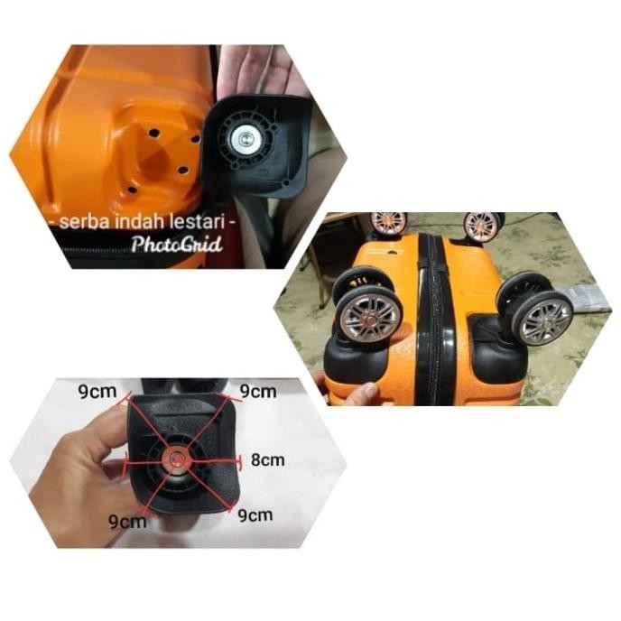 Jual Special RODA KOPER FIBER DOUBEL WHEEL 1SET 4PCS 2 KIRI & 2 KANAN ...
