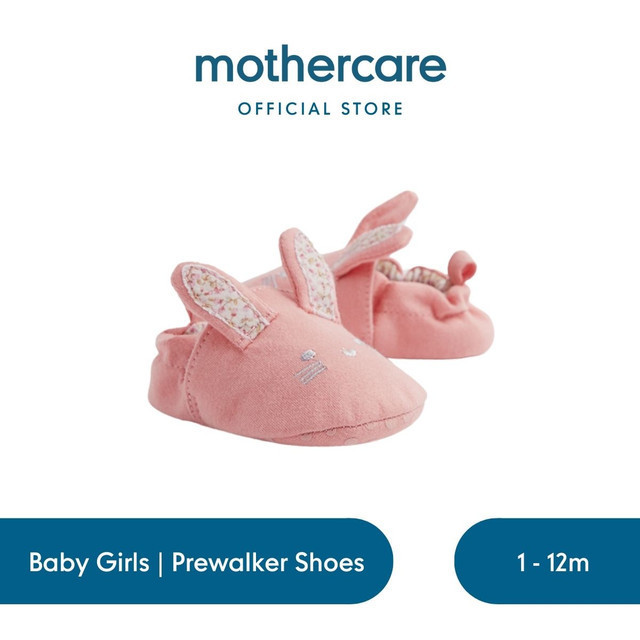 Jual Mothercare Pink Bunny Baby Shoes Sepatu Bayi Perempuan
