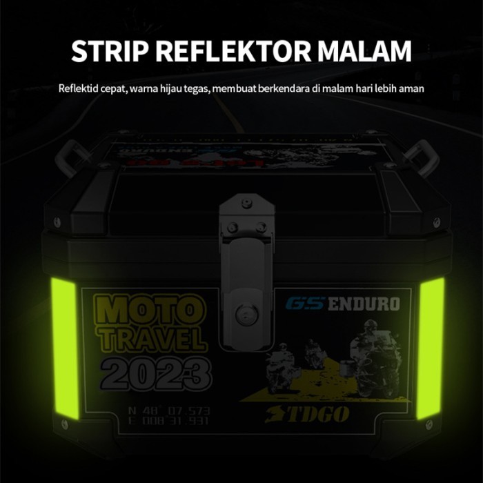 Jual Sepeda Motor Top Box Bagasi 45L / Box Motor Berkapasitas Besar ...