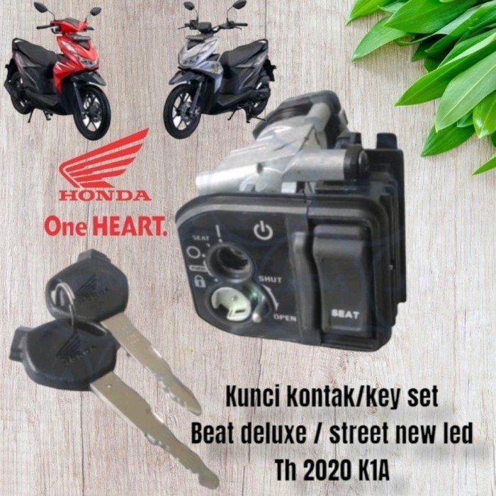 Jual KUNCI KONTAK KEYSET BEAT NEW LED K1A 2020 GENIO SCOOPY NEW K2F ...