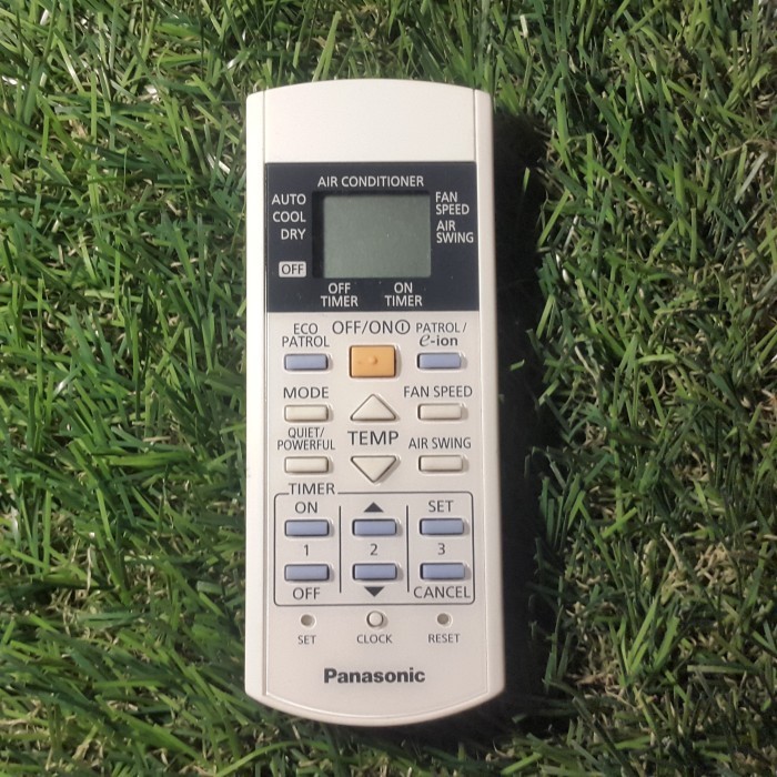 Jual Masih! Remote Ac Panasonic A75C3568 Eco Patrol E Ionseken Original