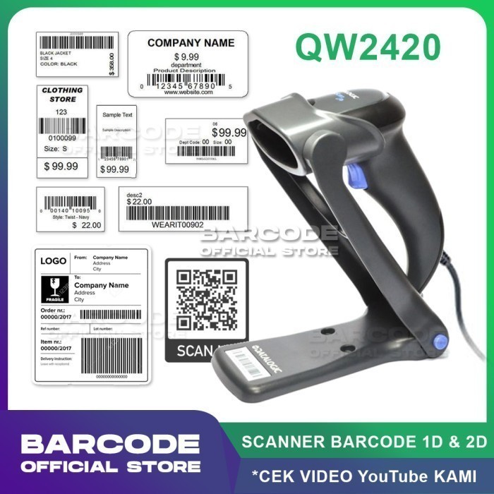 Jual Barcode Scanner Datalogic Qw Series Qw Qw Qr Code D Shopee Indonesia