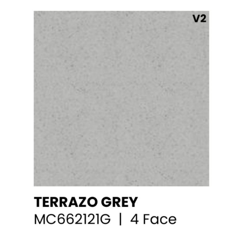 Jual GRANIT MATTE MOTIF TERAZZO GREY UKURAN 60X60 BY SUNPOWER | Shopee ...