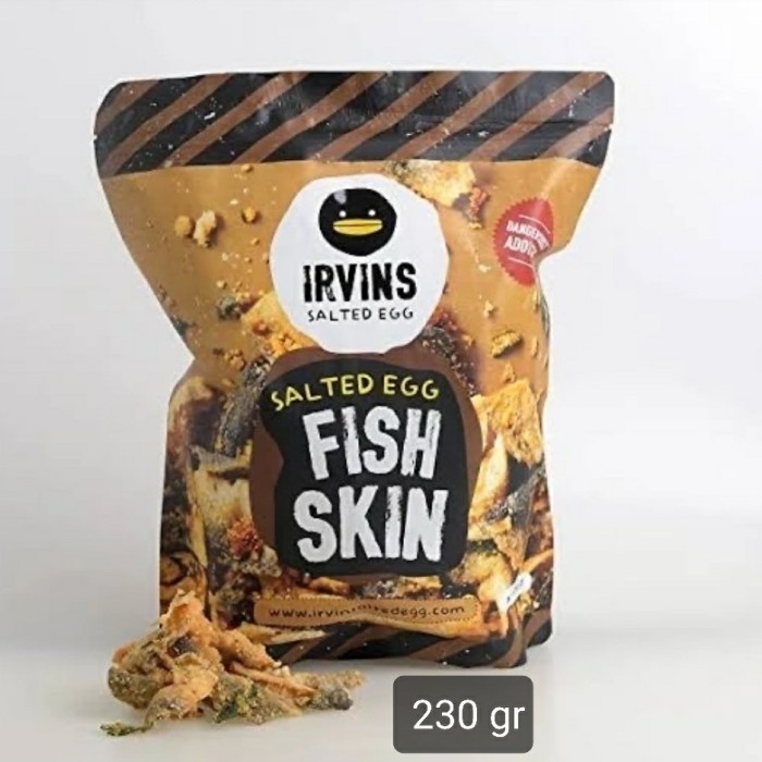 Jual Irvins Salted Egg Fish Skin Singapore Snack 230 Gr | Shopee Indonesia