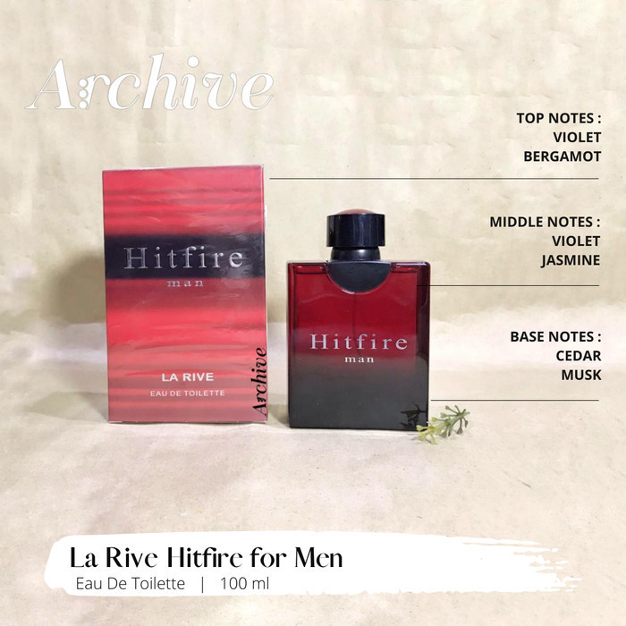 Jual La Rive Hitfire Men Edt 100Ml | Shopee Indonesia