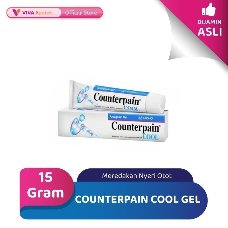 Jual Counterpain Cool Gel untuk Meredakan Nyeri Otot (15 Gram) | Shopee ...