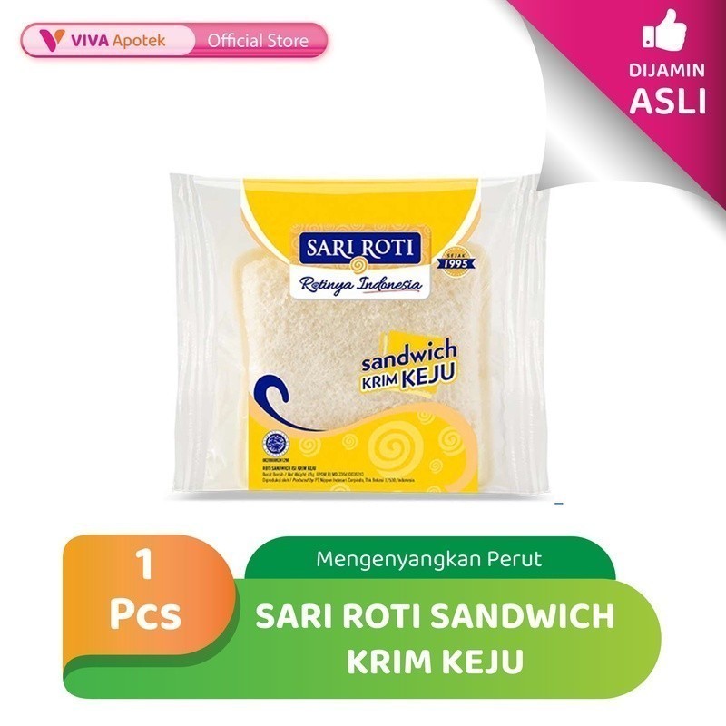 Jual Sari Roti Sandwich Krim Keju | Shopee Indonesia