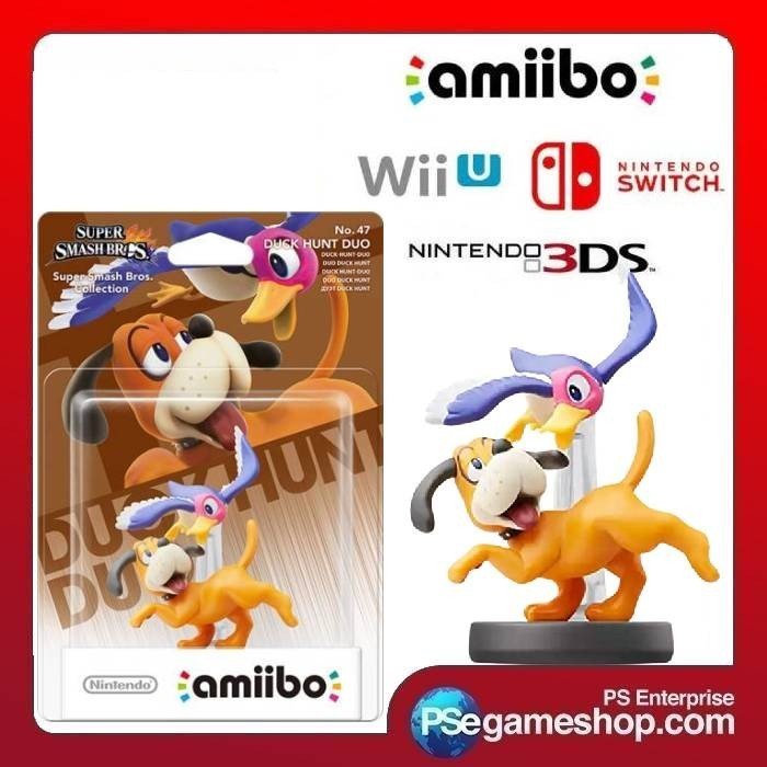 Jual amiibo Super Smash Bros. Series Figure (Duck Hunt) | Shopee Indonesia