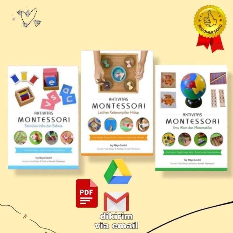 Jual {Indonesia} Aktivitas Montessori: Stimulasi Indra dan Bahasa ...