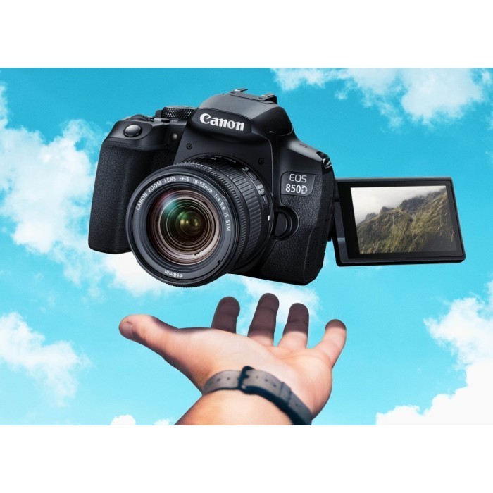 Jual Canon Eos 850D Kit 18-55Mm Is Stm Paket - Paket 128Gb Memory ...