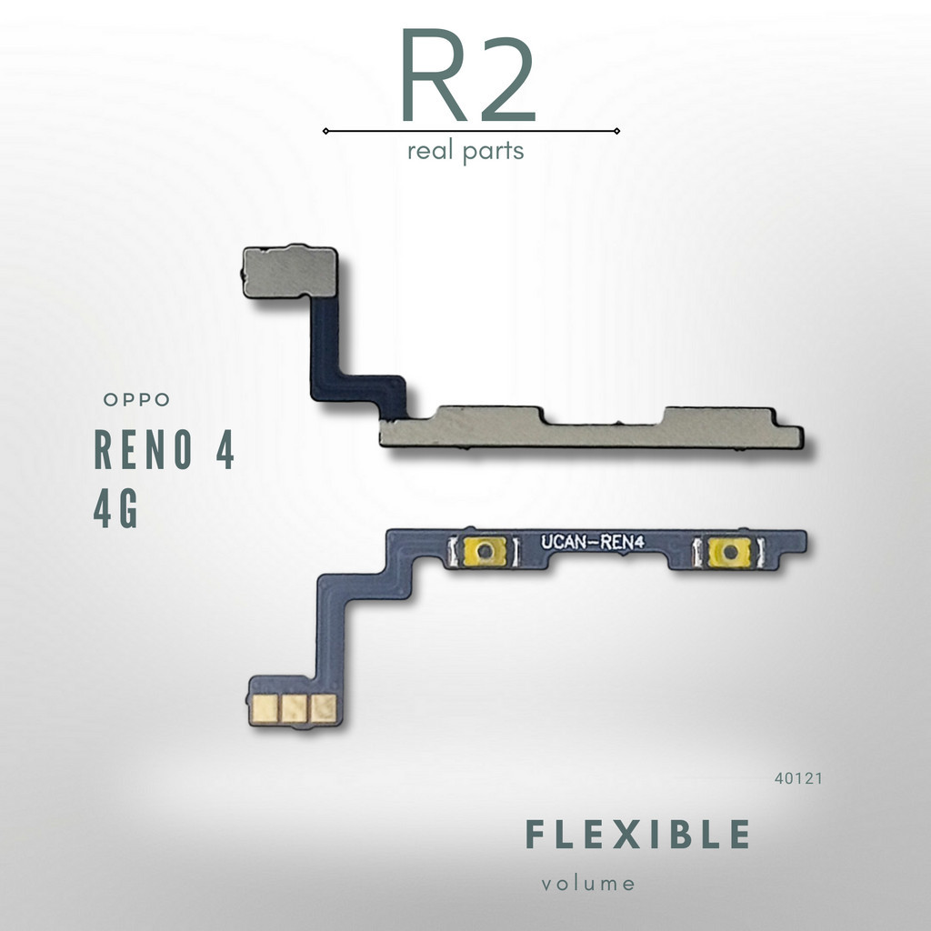 Jual Flexible Volume Up Down OPPO Reno4 / Reno 4 4G | Shopee Indonesia