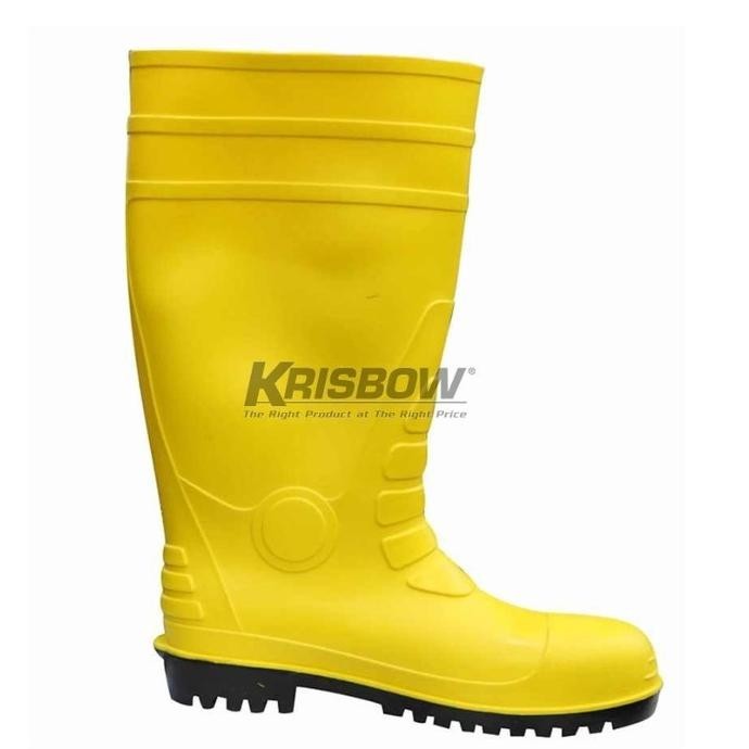 Jual Safety Boots Yellow Krisbow/ Sepatu Boot Kuning Krisbow ...