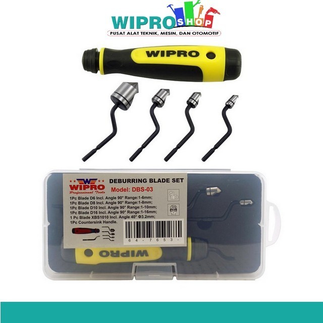 Jual Wipro Deburring Blade Set DBS-03 | Shopee Indonesia