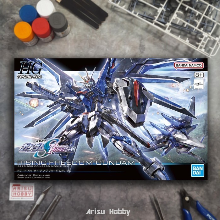 Jual HG HGCE Gundam Rising Freedom 1/144 Bandai | Shopee Indonesia