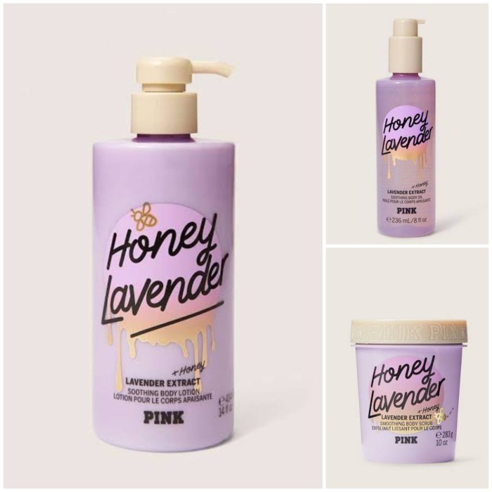 Jual Victoria Secret Honey Lavender ( Body Lotion Body Oil Body Scrub) Shopee Indonesia