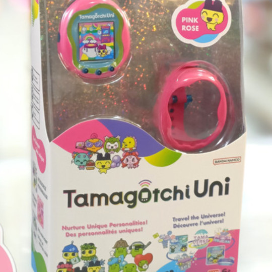TAMAGOTCHI ON ANIMAL VIRTUEL INTERACTIF ROSE De Chez BANDAI - Boutique