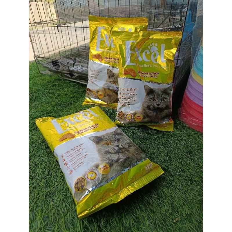Jual EXCEL KUNING MAKANAN KUCING RASA IKAN SALMON ORIGINAL | Shopee ...