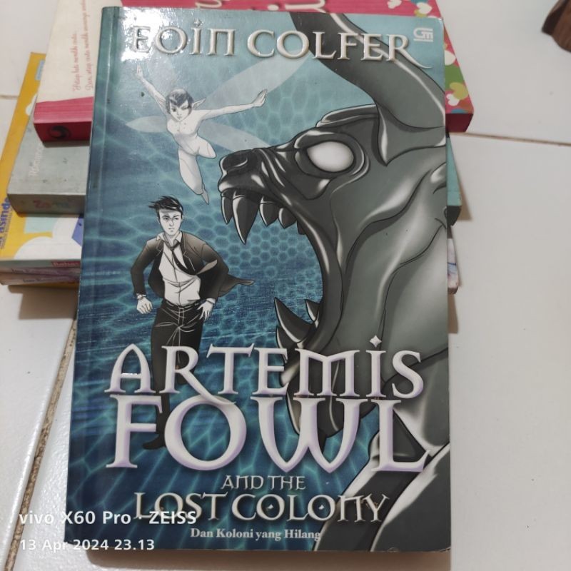 Jual BUKU NOVEL ARTEMIS FOWL AND THE LOST COLONY BY EOIN COLFER ...